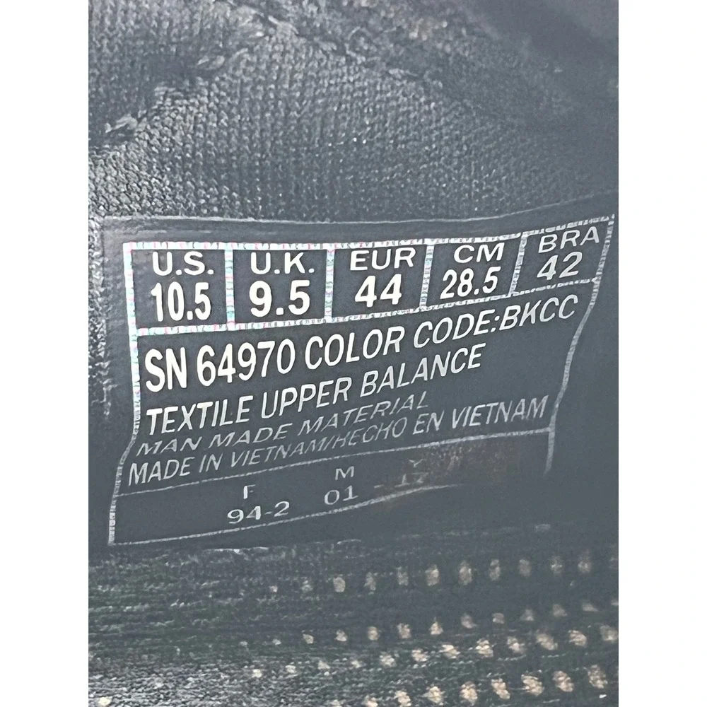 Skechers Classic Fit Air-Cooled Memory Foam Slip On Loafers Men 10.5 Black 64970